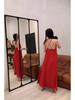 Robe Aix -Mode Vêtements Magasin 0052 rouge atelier de mila 3