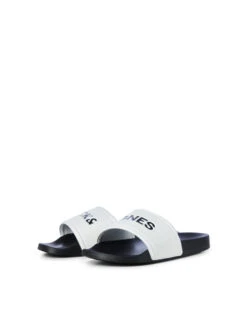 Jack & Jones Tongs -Mode Vêtements Magasin 12184277 anthracite white st jack jones 2