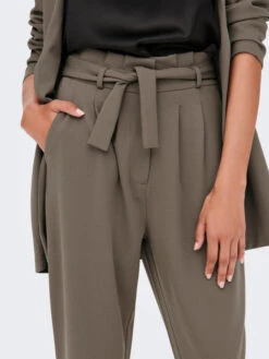 JACQUELINE DE YONG Pantalon Tanja -Mode Vêtements Magasin 15205820 walnut jacqueline de yong 3