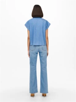 JACQUELINE DE YONG Chemisette Saint -Mode Vêtements Magasin 15252301 light blue denim jacqueline de yong 2