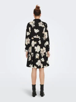 JACQUELINE DE YONG Robe Karla -Mode Vêtements Magasin 15291358 black whitecap gray jacqueline de yong 2