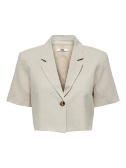 JACQUELINE DE YONG Blazer Court Say -Mode Vêtements Magasin 15293290 oatmeal melange jacqueline de yong 2