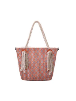 Grand Sac Livia -Mode Vêtements Magasin 1683212 orange ines delaure 3