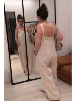 Salopette Heidi -Mode Vêtements Magasin 17005 sable w studio 3