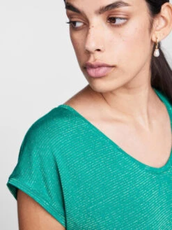 Pieces Tee Shirt Basique -Mode Vêtements Magasin 17078572 pepper green light pieces 2