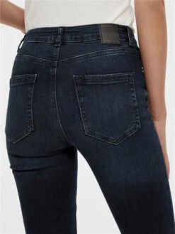 Pieces Jean Skinny Delly -Mode Vêtements Magasin 17114915 dark blue denim pieces 3