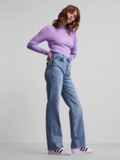 Pieces Jean Holly -Mode Vêtements Magasin 17122102 medium blue denim pieces 5