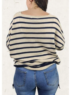 Pull Coeur -Mode Vêtements Magasin 22016 marine glossy 3