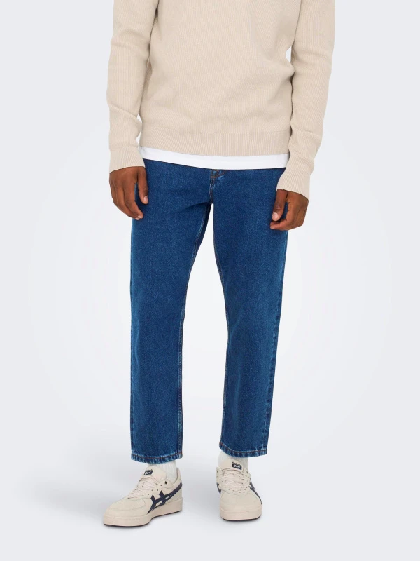 Only & Sons Jean Tapered Cropped Avi 1 Only & Sons Jean Tapered Cropped Avi