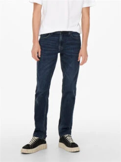 Only & Sons Jean Weft -Mode Vêtements Magasin 22021887 blue denim only sons 2