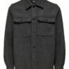 Only & Sons Onsash Ovr Woolen Look Pkt Ls Shirt