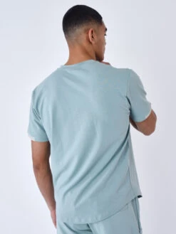 Tee Shirt Pierre -Mode Vêtements Magasin 2210218 bleu vert om projectx 2