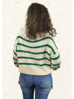 Pull Tony 6 Pull Tony -Mode Vêtements Magasin 22727 vert bresil glossy 2