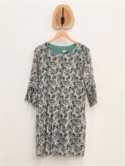 Robe Courte Plissee Cygne