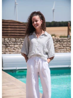 Chemise Bilal -Mode Vêtements Magasin 55093 marine w studio 2