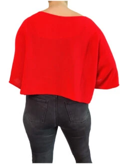 Pull Rosine -Mode Vêtements Magasin 5675 rouge glossy 2