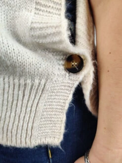 Pull Albert -Mode Vêtements Magasin 6166 ecru glossy 3