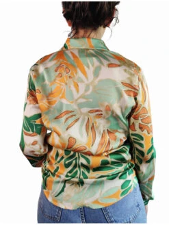 Chemisier Ava -Mode Vêtements Magasin 6617 354 ecru vert suzzymilly 2