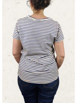 Tee Shirt Coeur -Mode Vêtements Magasin 7145co bleu royal lacomy 2