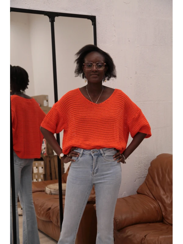 Pull Bleuet 1 Pull Bleuet