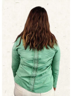 Tee Shirt Zoe -Mode Vêtements Magasin 8128 vert lacomy 2