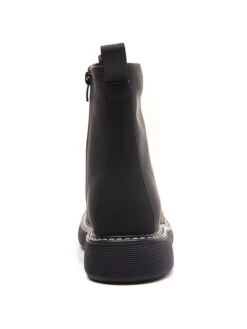 Bottines Duck -Mode Vêtements Magasin 8563a noir ideal shoes 2