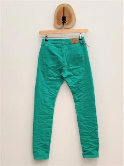 Pantalon Boyfriend Boutons Fantaisie Garfield -Mode Vêtements Magasin 98280 25 vert place du jour 2