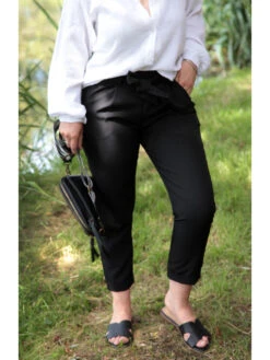 Pantalon Santiago 5 Pantalon Santiago -Mode Vêtements Magasin 9968 noir atelier de mila 2