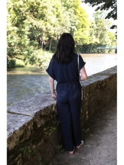 Combipantalon Malaga -Mode Vêtements Magasin 9970c marine atelier de mila 3