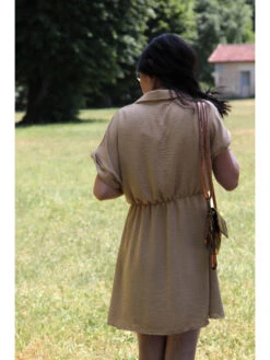 Robe Merida -Mode Vêtements Magasin 9970r camel clair atelier de mila 2