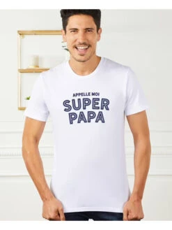 Tee Shirt Appelle Moi Super Papa
