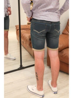 Bermuda Balek -Mode Vêtements Magasin balek bleu benson cherry 2