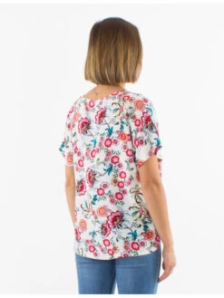 Top Belo -Mode Vêtements Magasin ch17070 blanc coline 2