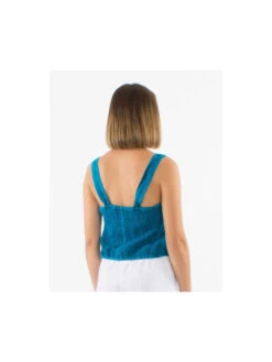 Débardeur Tupiza -Mode Vêtements Magasin ch17208 petrol coline 2