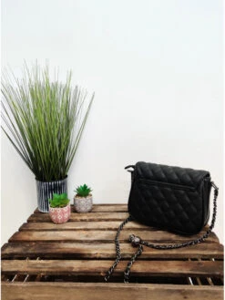 Sac Elsa -Mode Vêtements Magasin f2568 noir floraco 2