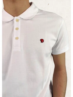 Polo Gesbio -Mode Vêtements Magasin gesbio blanc benson cherry 3