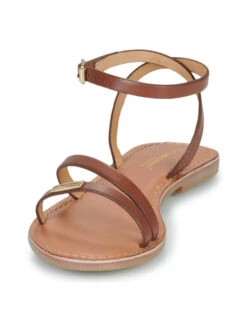 Les Tropeziennes Sandales Hanak -Mode Vêtements Magasin hanak tan les tropeziennes 2