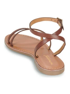 Les Tropeziennes Sandales Hanak -Mode Vêtements Magasin hanak tan les tropeziennes 4
