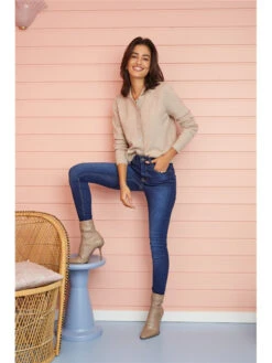 JACQUELINE DE YONG Jean Taille Haute New Nikki