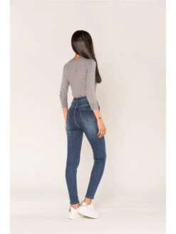 Jeans Taille Très Haute Skinny Jenna -Mode Vêtements Magasin jeans taille tres haute skinny jenna 3
