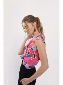 Molly Bracken Top Talia -Mode Vêtements Magasin la211abp rose molly bracken 2