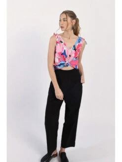 Molly Bracken Top Talia -Mode Vêtements Magasin la211abp rose molly bracken 3