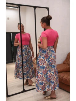 Tee Shirt Leopold -Mode Vêtements Magasin m1075 fushia in april 2