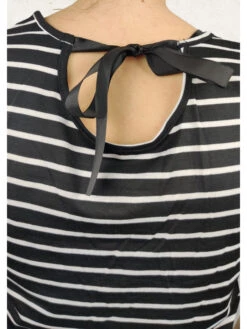 Tee Shirt Amadeo -Mode Vêtements Magasin mg17304 noir ecru mg 3