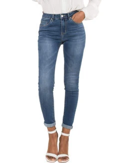 Jeans Rachel -Mode Vêtements Magasin p078 1 bleu nina carter 2