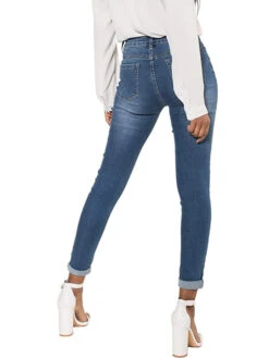 Jeans Rachel -Mode Vêtements Magasin p078 1 bleu nina carter 3