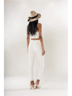 Pantalon Elyan -Mode Vêtements Magasin p106 1 blanc nina carter 3