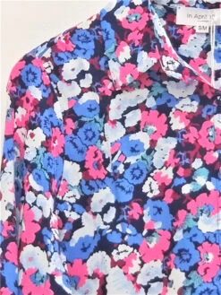 Chemisier Manches Longues Santal -Mode Vêtements Magasin r1023 bleu royal in april 2