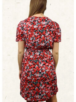 Robe Fesia -Mode Vêtements Magasin r2299 rouge in april 2