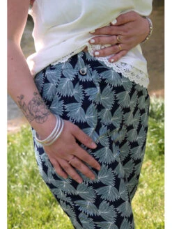 Pantalon Gildas -Mode Vêtements Magasin r2660 marine in april 4